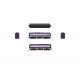 EMD F3B - Standard DC - Stealth -- Atlantic Coast Line 343B (purple, silver, yellow, black), N Broadway Limited Imports 9221