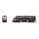 EMD F7A - Standard DC - Stealth -- Cotton Belt SSW 931 (Black Widow, black, silver, orange, red), N Broadway Limited Imports 928
