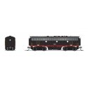 EMD F7B - Standard DC - Stealth -- Cotton Belt SSW 928 (Black Widow, black, red), N, Broadway Limited Imports 9284