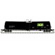 Trinity 25,500-Gallon Tank Car - Ready to Run -- AGP TILX 250123 (black, green, yellow), N Atlas Model Railroad Co. 50006177