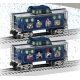 N5C Steel Caboose - 3-Rail - Ready to Run -- Disney(R) D23 Mickey and Friends (blue, silver, color characters), O Lionel 2401565