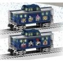 N5C Steel Caboose - 3-Rail - Ready to Run -- Disney(R) D23 Mickey and Friends (blue, silver, color characters), O, Lionel 240156