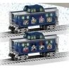 N5C Steel Caboose - 3-Rail - Ready to Run -- Disney(R) D23 Mickey and Friends (blue, silver, color characters), O Lionel 2401565