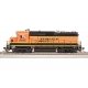 EMD GP30 Low Nose - Sound and DCC - Paragon4(TM) -- BNSF Railway 2815 (GP39-2R orange, black Wedge Logo), HO Broadway Limited Im