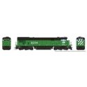 GE C30-7 - ESU LokSound and DCC -- Burlington Northern 5514 (Early Cascade Green, black, white), HO Rapido Trains Inc 42505