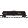 GATX 20,700-Gallon Tank Car - Ready to Run - Master(R) -- Eastman Chemical GATX 99559 (black, white, yellow), HO Atlas Model Rai