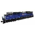 EMD SD70ACe with Nose Headlight - Standard DC -- Montana Rail Link 4400 (blue, white, red), N, Kato USA Inc 1768530