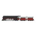 Class I-5 4-6-4 - Sound and DCC - Paragon4(TM) Brass Hybrid -- New Haven 1409 (Fantasy Scheme, McGinnis black, vermillion, white
