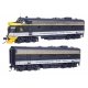 EMD FP7 & F7B - LokSound 5 Sound & DCC -- Chesapeake & Ohio 8004 & 8503 (As-delivered), HO WalthersProto 42546