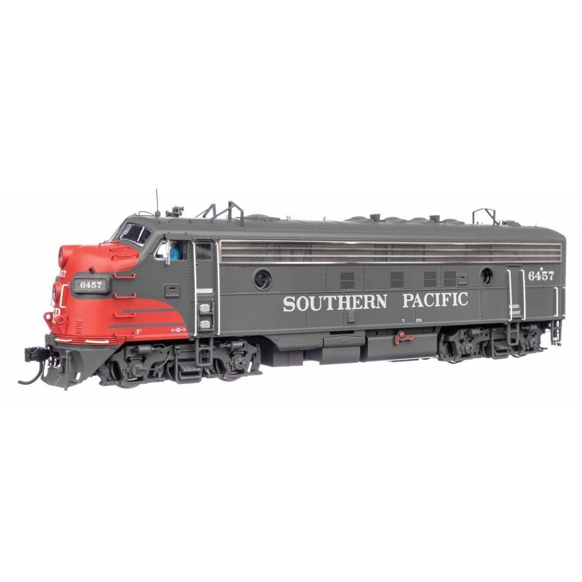 EMD FP7 LokSound 5 Sound & DCC -- Southern Pacific(TM) 6457 (gray, Scarlet, white), HO WalthersProto 42561