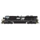 EMD SD70ACe - Standard DC - Stealth Series -- Norfolk Southern 1047 (black, white, Horse Head Logo), HO Broadway Limited Imports