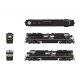 EMD SD70ACe - Standard DC - Stealth Series -- Norfolk Southern 1047 (black, white, Horse Head Logo), HO Broadway Limited Imports