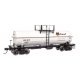 36′ 10,000-Gallon Insulated Tank Car w/Large Dome, Bolted Jacket - Ready to -- National Starch & Chemical ACFX 6273, HO Walthe