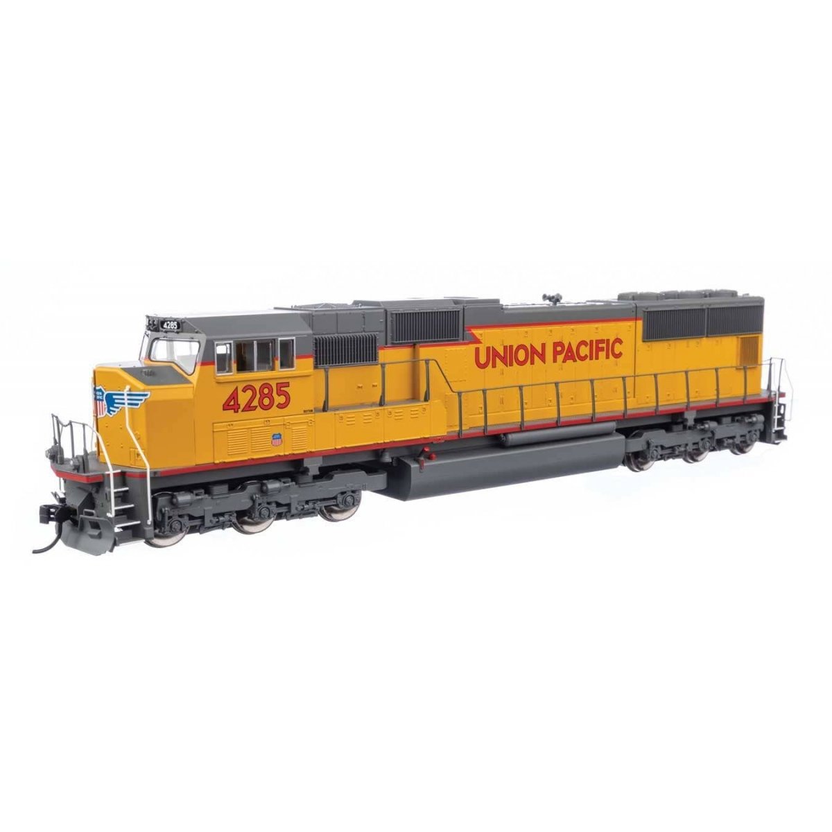 EMD SD70M - ESU(R) Sound & DCC -- Union Pacific(R) 4285 (yellow, gray, red name and sill stripe), HO WalthersMainline 21015