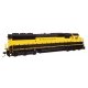 EMD SD60 Spartan Cab - Standard DC -- New York, Susquehanna and Western Railway 3802, HO WalthersMainline 9768