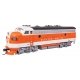 EMD F7 A-B Set - Standard DC -- EMD 1950A/1950C, HO WalthersMainline 11404