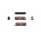EMD F7A - Sound and DCC - Paragon4(TM) -- Connecticut Department of Transportation 6691 (NH McGinnis, black, red, whi, N Broadwa