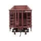 41′ Ballast Hopper - Ready to Run -- Herzog 6683, HO WalthersMainline 57022