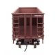 41′ Ballast Hopper - Ready to Run -- Herzog 6683, HO WalthersMainline 57022