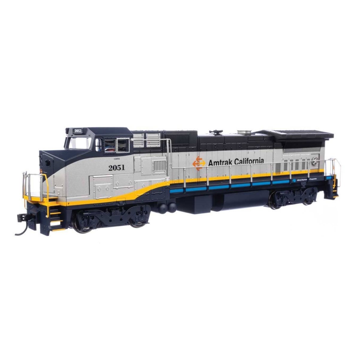 GE Dash 8-32BWH - Standard DC -- Amtrak(R) California(SM) 2051, HO WalthersMainline 9565