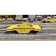Steel Mill Ladle Buffer Car - Kit -- With Trucks, Kadee Couplers, Metal Wheels (undecorated), HO State Tool & Die 713