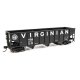 70-Ton AAR 3-Bay Open Hopper - Ready to Run -- Virginian 4737, HO WalthersMainline 56731