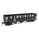 70-Ton AAR 3-Bay Open Hopper - Ready to Run -- Virginian 4737, HO WalthersMainline 56731