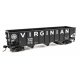 70-Ton AAR 3-Bay Open Hopper - Ready to Run -- Virginian 4842, HO WalthersMainline 56732
