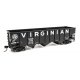 70-Ton AAR 3-Bay Open Hopper - Ready to Run -- Virginian 4842, HO WalthersMainline 56732