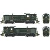 Alco RS3 Hammerhead High Hood - Standard DC -- Pennsylvania Railroad 8445 (No Trainphone Antenna, Brunswick Green, Small r, HO B