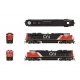EMD SD70ACe - Sound, DCC and Smoke - Paragon4(TM) -- Canadian National 8016 (black, red, white, Website Logo), HO Broadway Limit