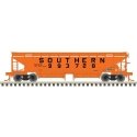70-Ton Hart Ballast Car - Ready to Run - Master(R) -- Southern Railway 993728 (orange, black), N Atlas Model Railroad Co. 500066