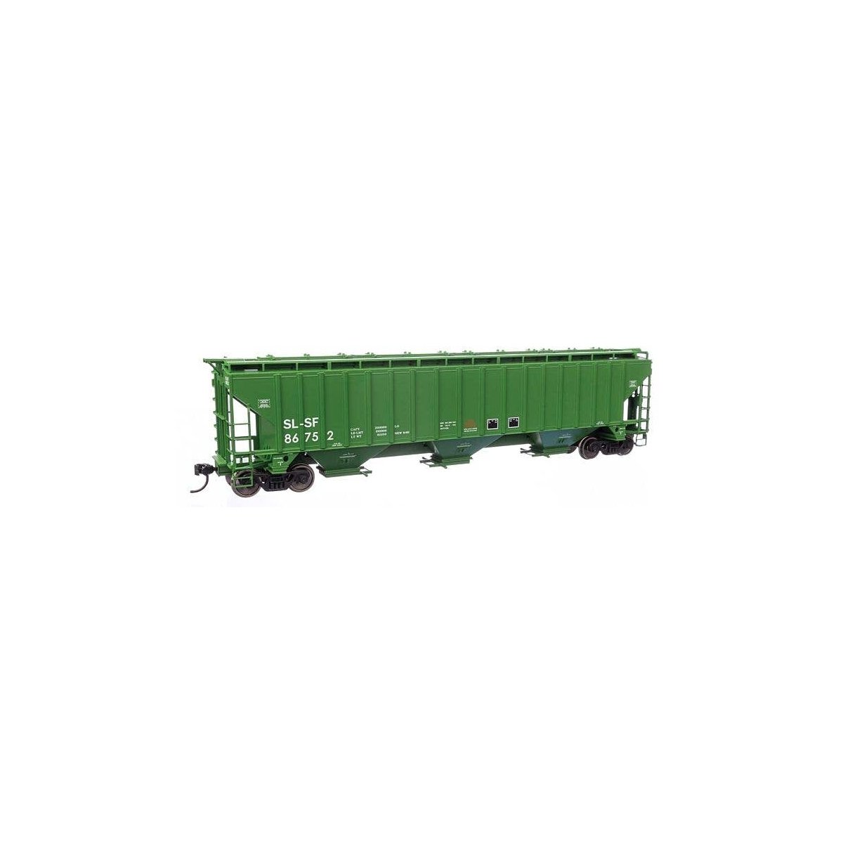 57′ Trinity 4750 3-Bay Covered Hopper - Ready to Run -- St. Louis - San Francisco 86752, HO, WalthersMainline 49052