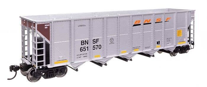 50′ RD-4 Hopper - Ready to Run -- BNSF 651570, HO, WalthersMainline 57105