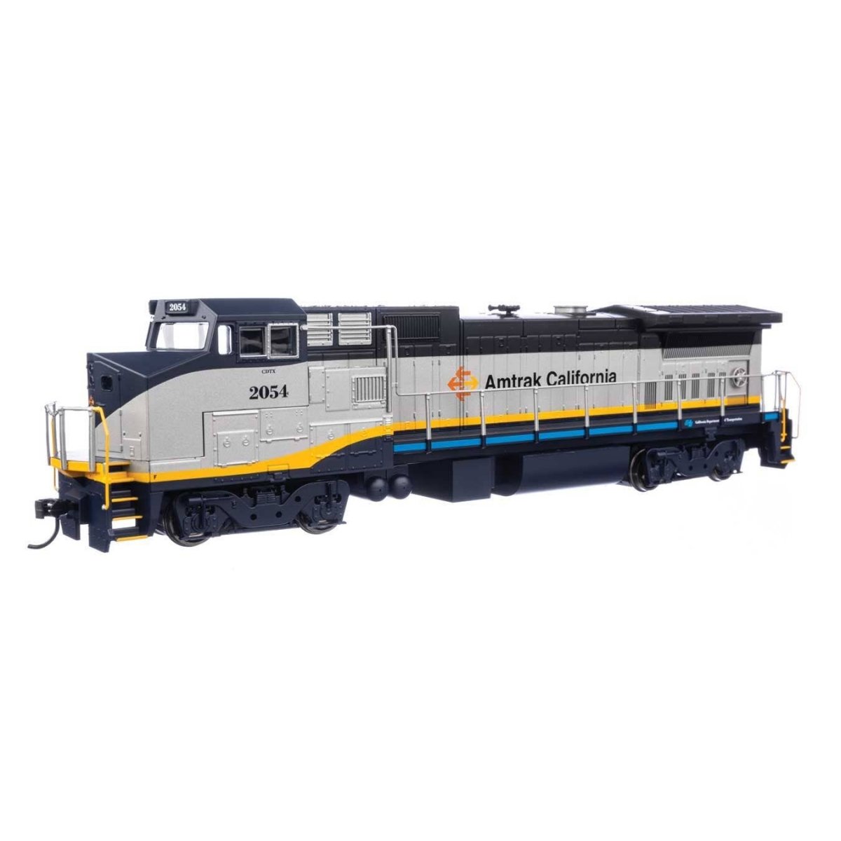 GE Dash 8-32BWH - Standard DC -- Amtrak California(SM) 2054, HO WalthersMainline 9566