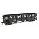 70-Ton AAR 3-Bay Open Hopper - Ready to Run -- Virginian 4842, HO, WalthersMainline 56732
