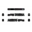 Class T1a 2-8-4 Berkshire with 4-Axle Tender - Standard DC - Stealth -- Boston & Maine 4016 (black, graphite), HO, Broadway Limi
