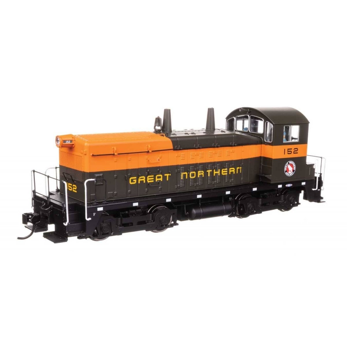 EMD NW2 Phase V - ESU Sound & DCC -- Great Northern 152, HO WalthersMainline 20627
