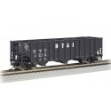 Bethlehem Steel 3-Bay 100-Ton Open Hopper - Ready to Run - Silver Series(R) -- Detroit, Toledo & , HO, Bachmann Industries 18719