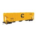 50′ Pullman-Standard PS2-CD 4427 3-Bay Covered Hopper - Ready to Run -- Western Maryland 4679, HO, WalthersMainline 49430