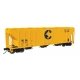 50′ Pullman-Standard PS2-CD 4427 3-Bay Covered Hopper - Ready to Run -- Western Maryland 4682, HO, WalthersMainline 49431