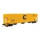 50′ Pullman-Standard PS2-CD 4427 3-Bay Covered Hopper - Ready to Run -- Western Maryland 4682, HO, WalthersMainline 49431
