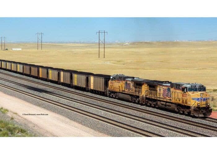 Modern Hopper Car 6-Pack - Ready to Run -- Union Pacific, HO, Trix 24903