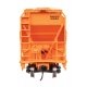 ACF 5250 4-Bay Centerflow Covered Hopper - Ready to Run -- Denver & Rio Grande Western(TM) 15550 (Trough Hatches, Gravity Gates)