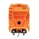 ACF 5250 4-Bay Centerflow Covered Hopper - Ready to Run -- Denver & Rio Grande Western(TM) 15550 (Trough Hatches, Gravity Gates)