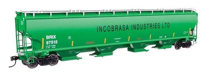 67′ Trinity 6351 4-Bay Covered Hopper - Ready to Run -- Incobrasa Industries Limited BRIX 97515, HO, WalthersProto 110311