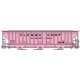 Pullman-Standard 4750 3-Bay Covered Hopper - Kit -- Klemme COOP RREX 4260 (pink, black), HO, Accurail Inc 81823