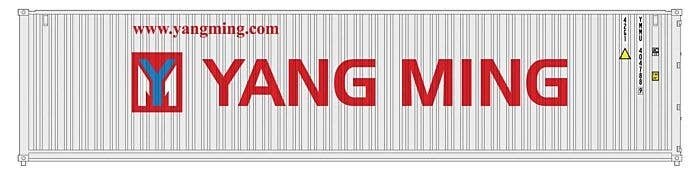 Gunderson Maxi-I 5-Unit Container Well Car w/40′ Containers - Ready to Run -- TTX 759364 (yellow, red l, N, Kato USA Inc 10662