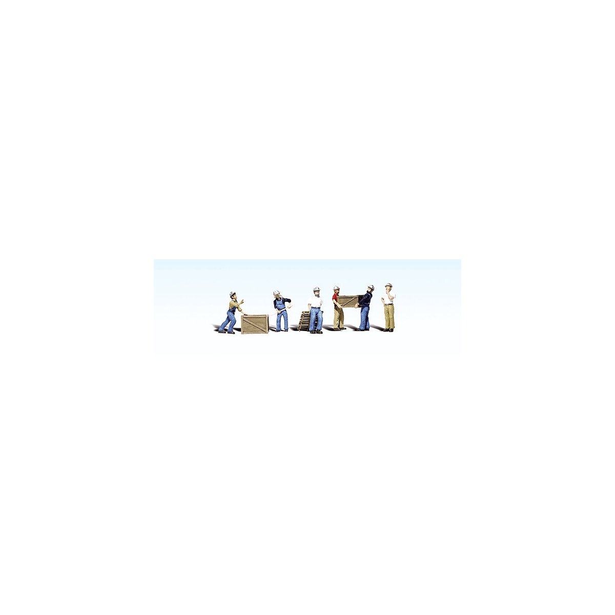 Scenic Accents(R) -- Dock Workers pkg(6), HO Woodland Scenics 1823