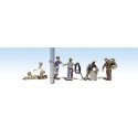 Scenic Accents(R) Figures -- City Workers pkg(6), HO, Woodland Scenics 1826